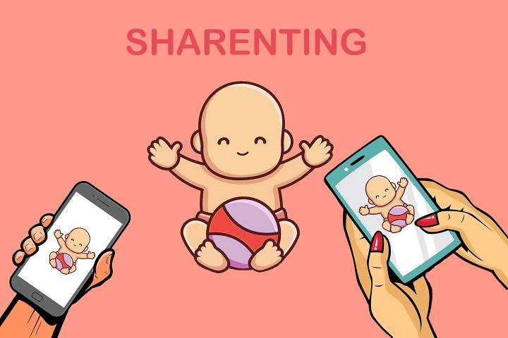 Symbolbild: Baby mit Handys