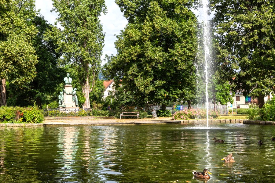 Volksgarten Teich