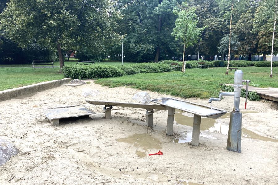 Wasserspiel © Stadt Graz/Grünraum&Gewässer Wasserspiel