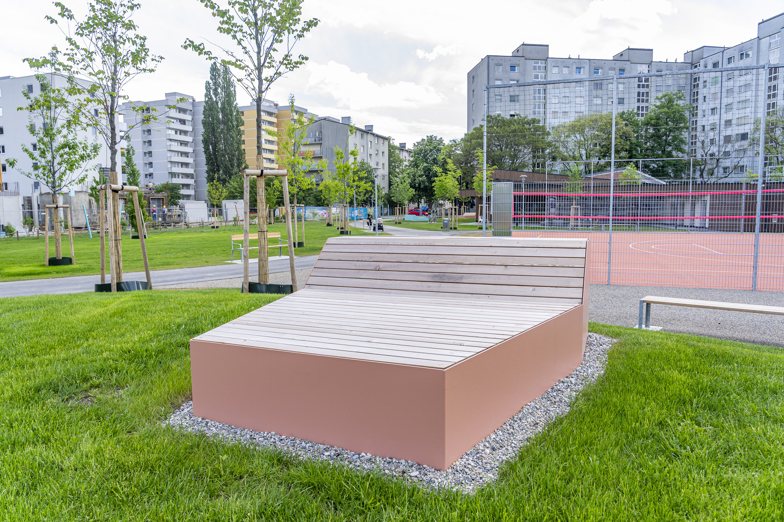 Der neue Gertie-Pakesch-Kaan Park ist offiziell eröffnet