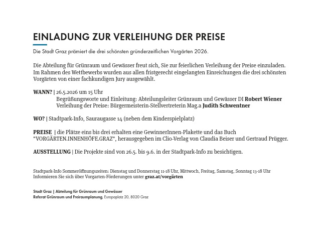 Einladung