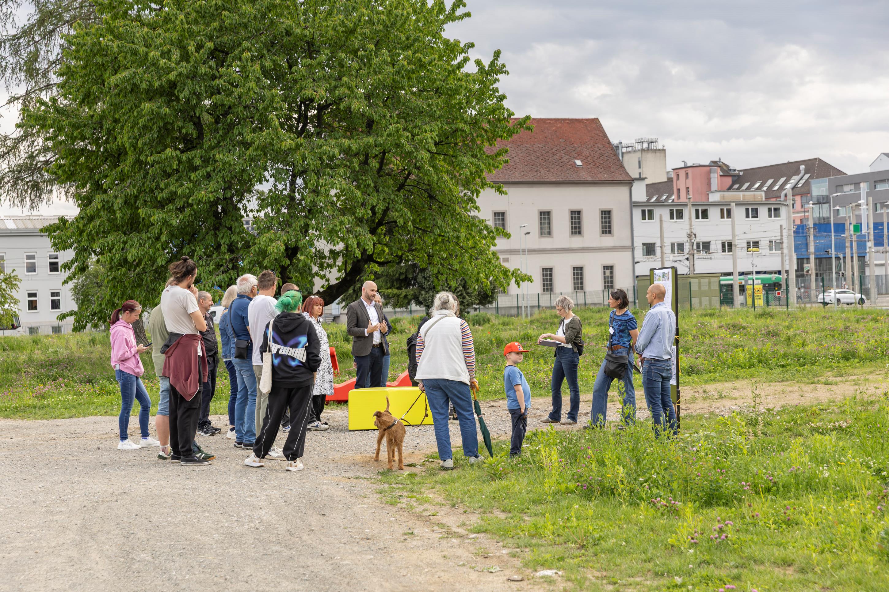 Bürger:innendialog zum Park Daungasse © Foto Fischer Bürger:innendialog zum Park Daungasse