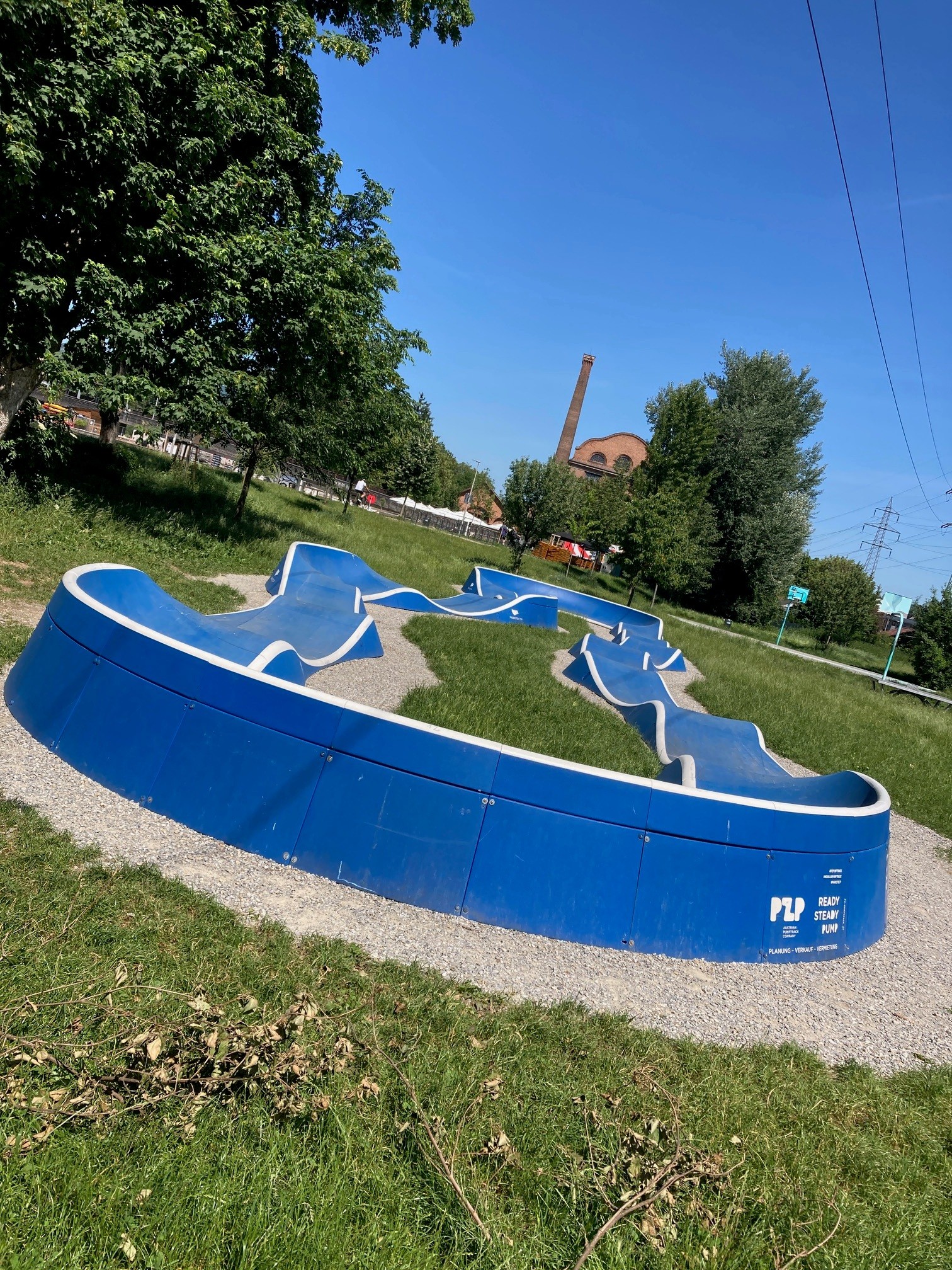 Mobile Pumptrack Maria-Cäsar-Park © Sportamt/Liebmann Mobile Pumptrack Maria-Cäsar-Park