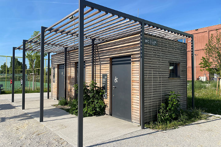 Barrierefreie WC-Anlage 