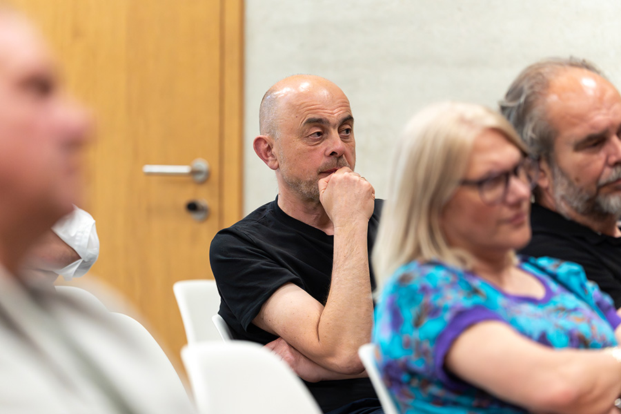 Die Zukunft der Innenstadt: Bertram Werle, Gustav Spener und Karin Oberhuber (v. l.) luden zum Dialog. © Janosch_FotoFilm Die Zukunft der Innenstadt: Bertram Werle, Gustav Spener und Karin Oberhuber (v. l.) luden zum Dialog.