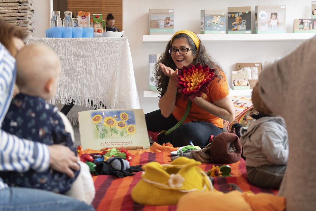 Handzeichen - Workshop mit Kind