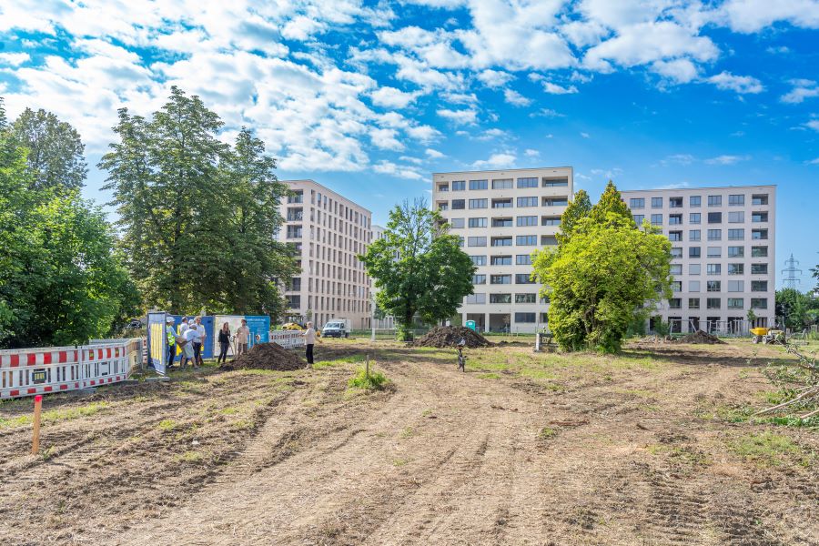 Baustelle Ivanka-Gruber-Park © Stadt Graz/Foto Fischer Baustelle Ivanka-Gruber-Park