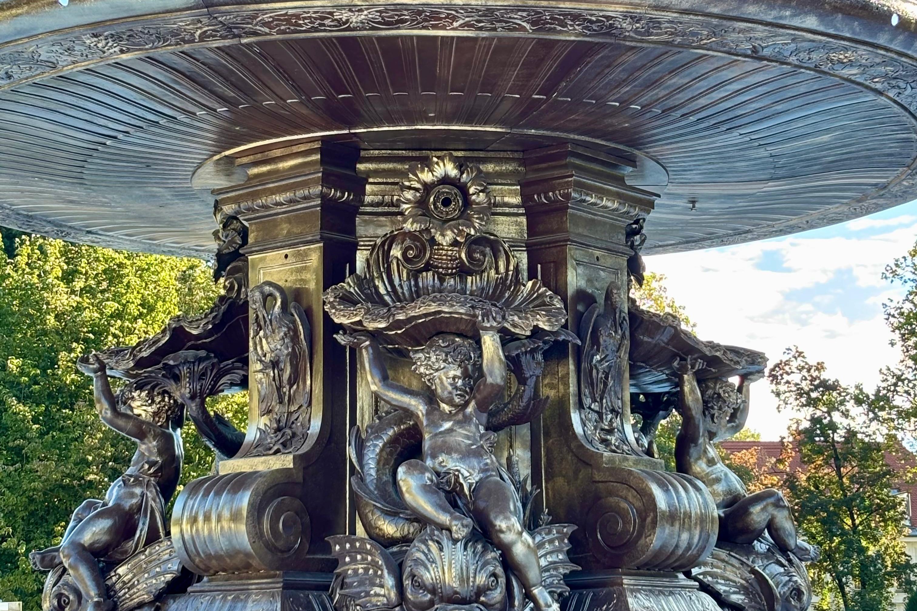 Stadtparkbrunnen Detail © Stadt Graz/Grünraum&Gewässer Stadtparkbrunnen Detail