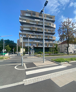 Taktile Bodeninformation: Zum Vergrößern klicken Sie aufs Bild. © Stadt Graz Taktile Bodeninformation: Zum Vergrößern klicken Sie aufs Bild.