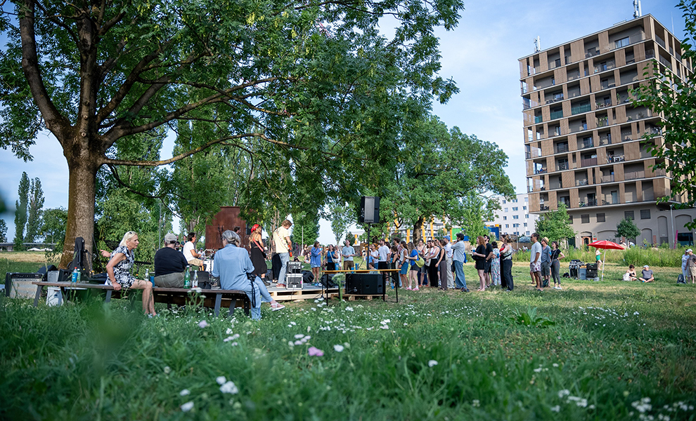 Open Air. Reininghaus wird zum Festivalgelände und feiert am 3. Juli sich und seine Menschen. © Peter Hutter Open Air. Reininghaus wird zum Festivalgelände und feiert am 3. Juli sich und seine Menschen.
