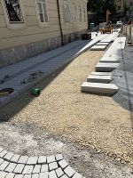 Musterhaft: Der Bischofplatz wächst Stein für Stein © Stadt Graz Musterhaft: Der Bischofplatz wächst Stein für Stein