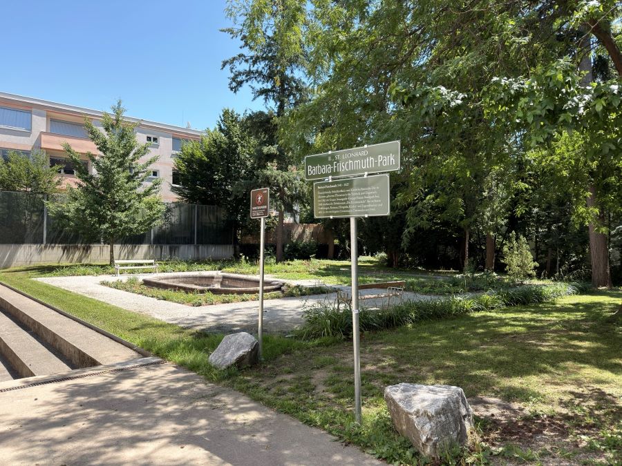 Barbara-Frischmuth-Park © Stadt Graz/Grünraum&Gewässer Barbara-Frischmuth-Park
