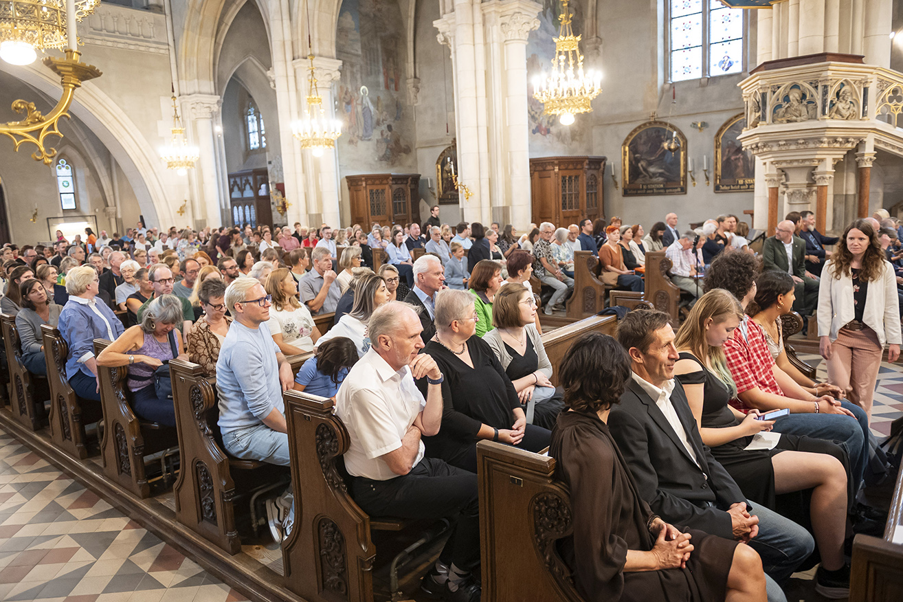 360 Besucher:innen genossen einen wunderbaren Musikabend. © Stadt Graz/Fischer 360 Besucher:innen genossen einen wunderbaren Musikabend.