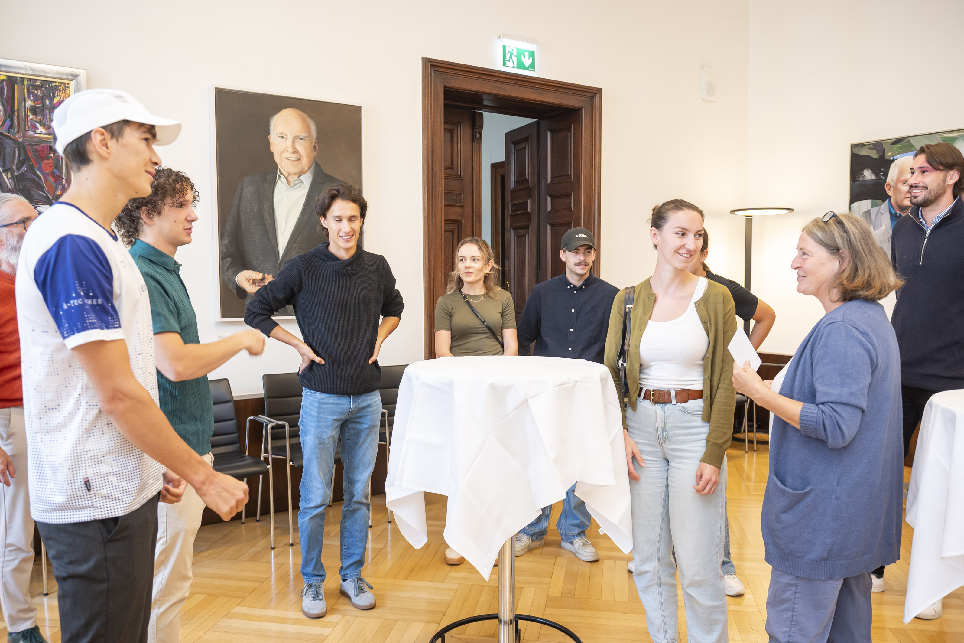 Impressionen vom Empfang