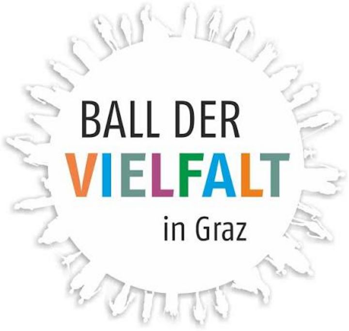Logo Ball der Vielfalt © Soziale Projekte Steiermark Logo Ball der Vielfalt