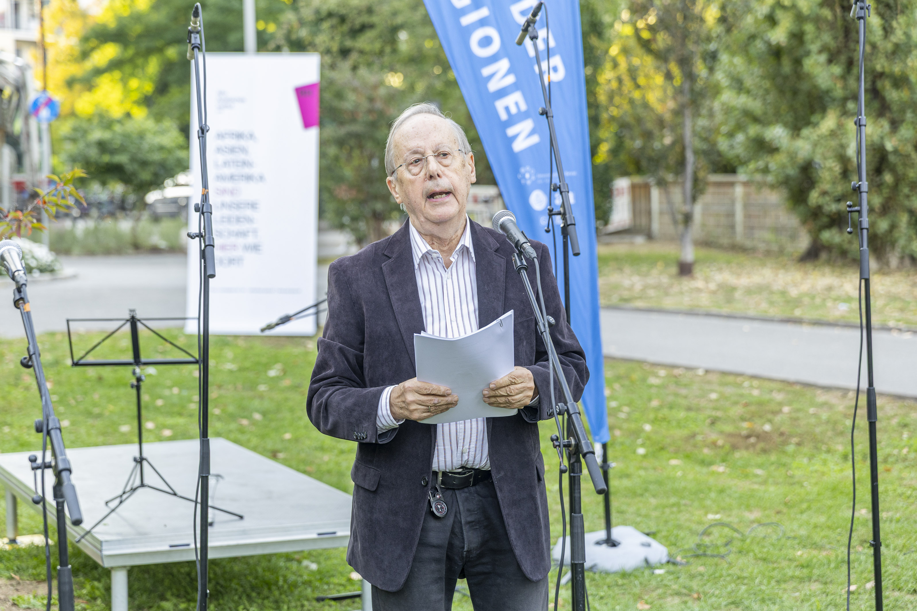 Die Abschlussveranstaltung zum Tag der Religionen im Volksgarten © Stadt Graz/Fischer Die Abschlussveranstaltung zum Tag der Religionen im Volksgarten