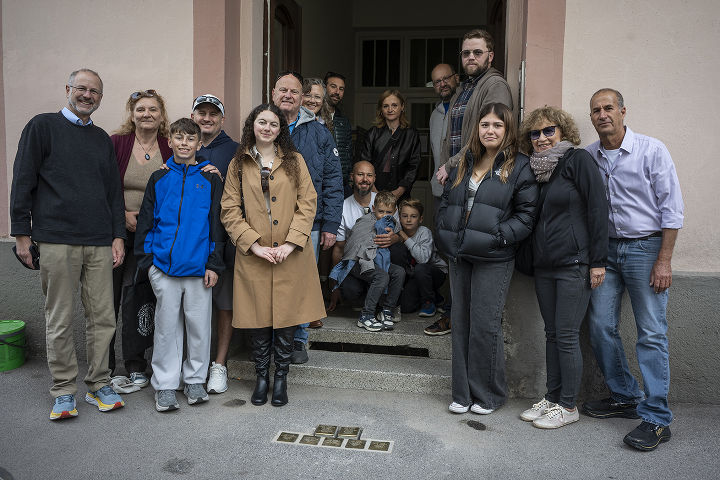 Stolpersteinverlegung Familie Jagoda