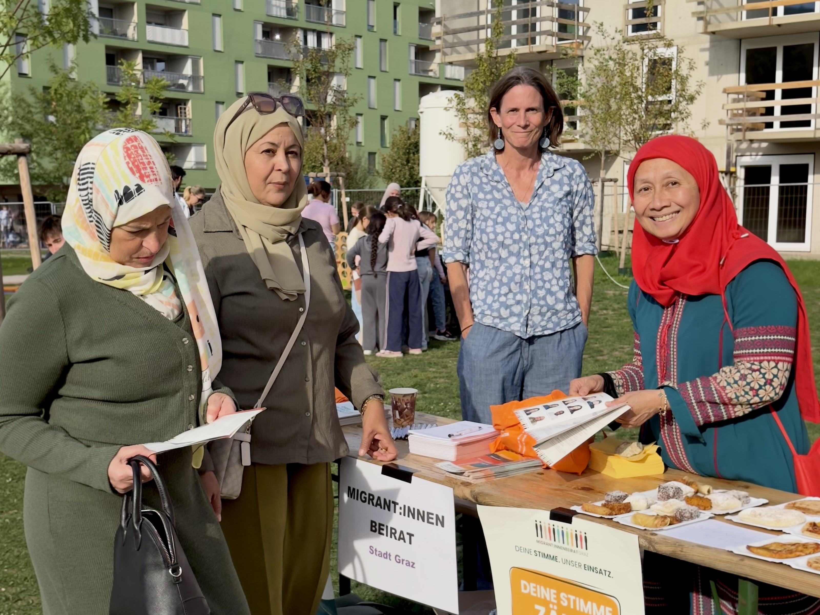 Nachbarschaftsfest EggenLend © Migrant:innenbeirat der Stadt Graz Nachbarschaftsfest EggenLend