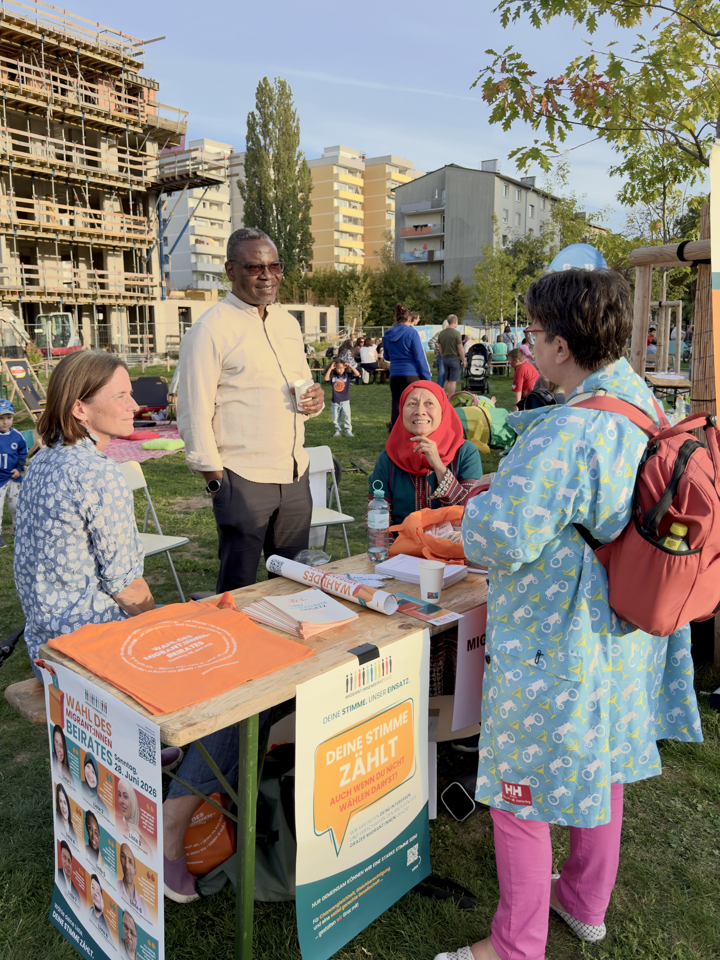 Nachbarschaftsfest EggenLend © Migrant:innenbeirat der Stadt Graz Nachbarschaftsfest EggenLend