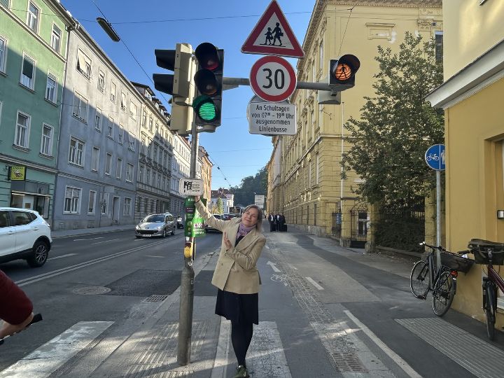 Vor dem BRG Keplerstraße gilt nun Tempo 30.