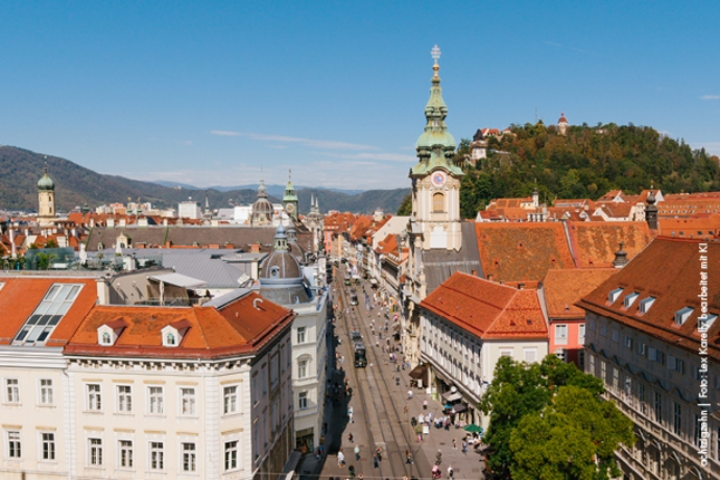 Graz. Die schönste Shoppingmeile hat kein Dach!