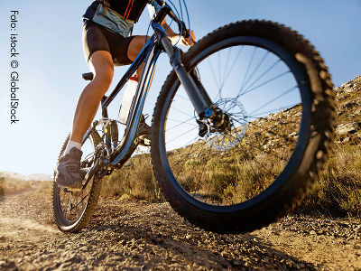 Mountainbiken im Herbst