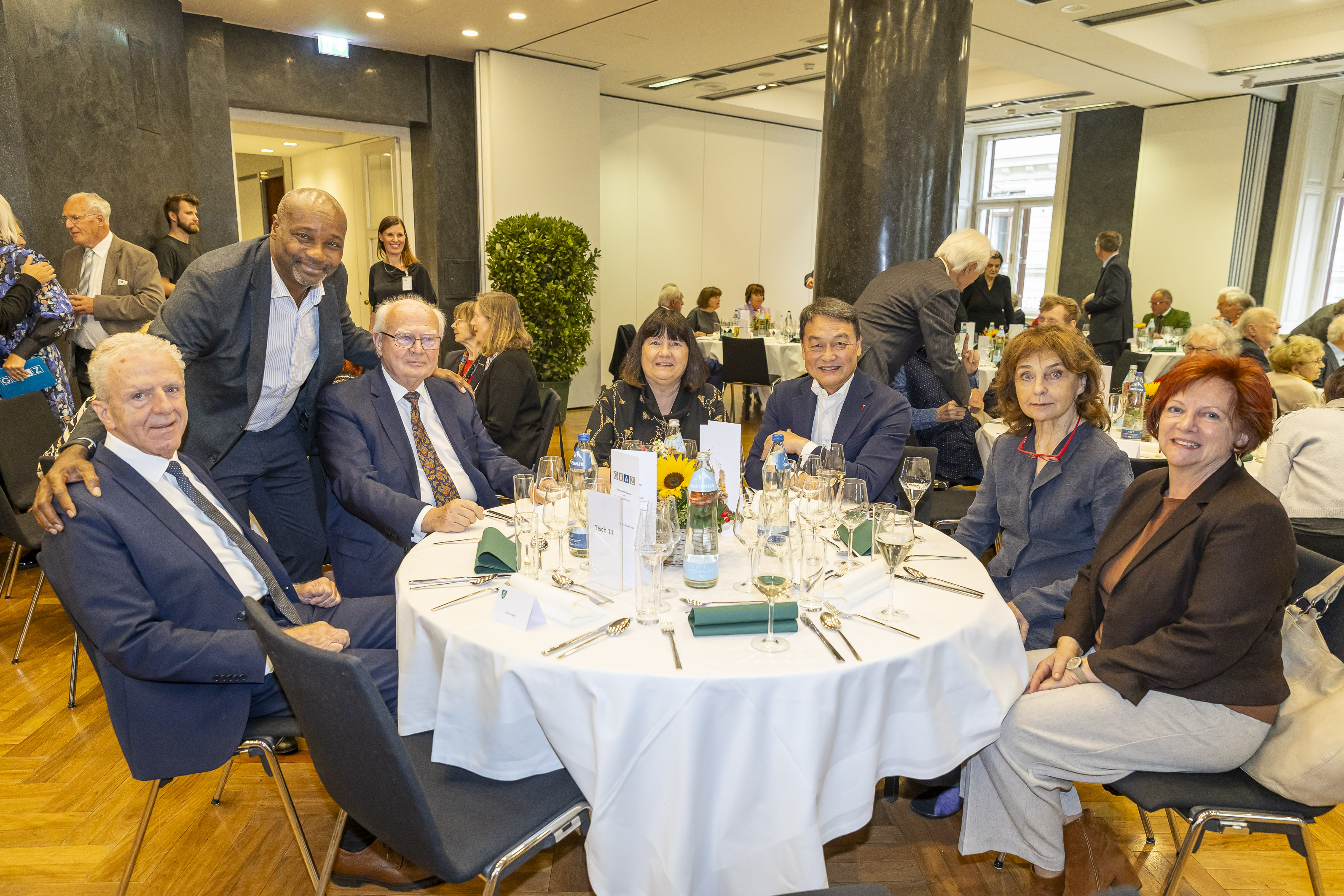 Impressionen des Festessens im Congress Graz. © Stadt Graz/Fischer Impressionen des Festessens im Congress Graz.