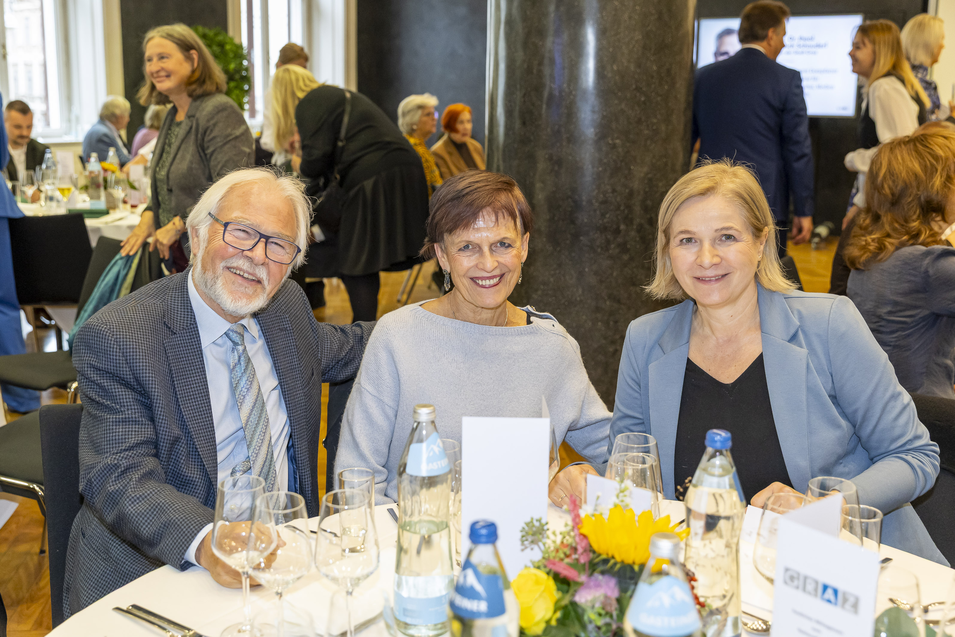 Impressionen des Festessens im Congress Graz. © Stadt Graz/Fischer Impressionen des Festessens im Congress Graz.
