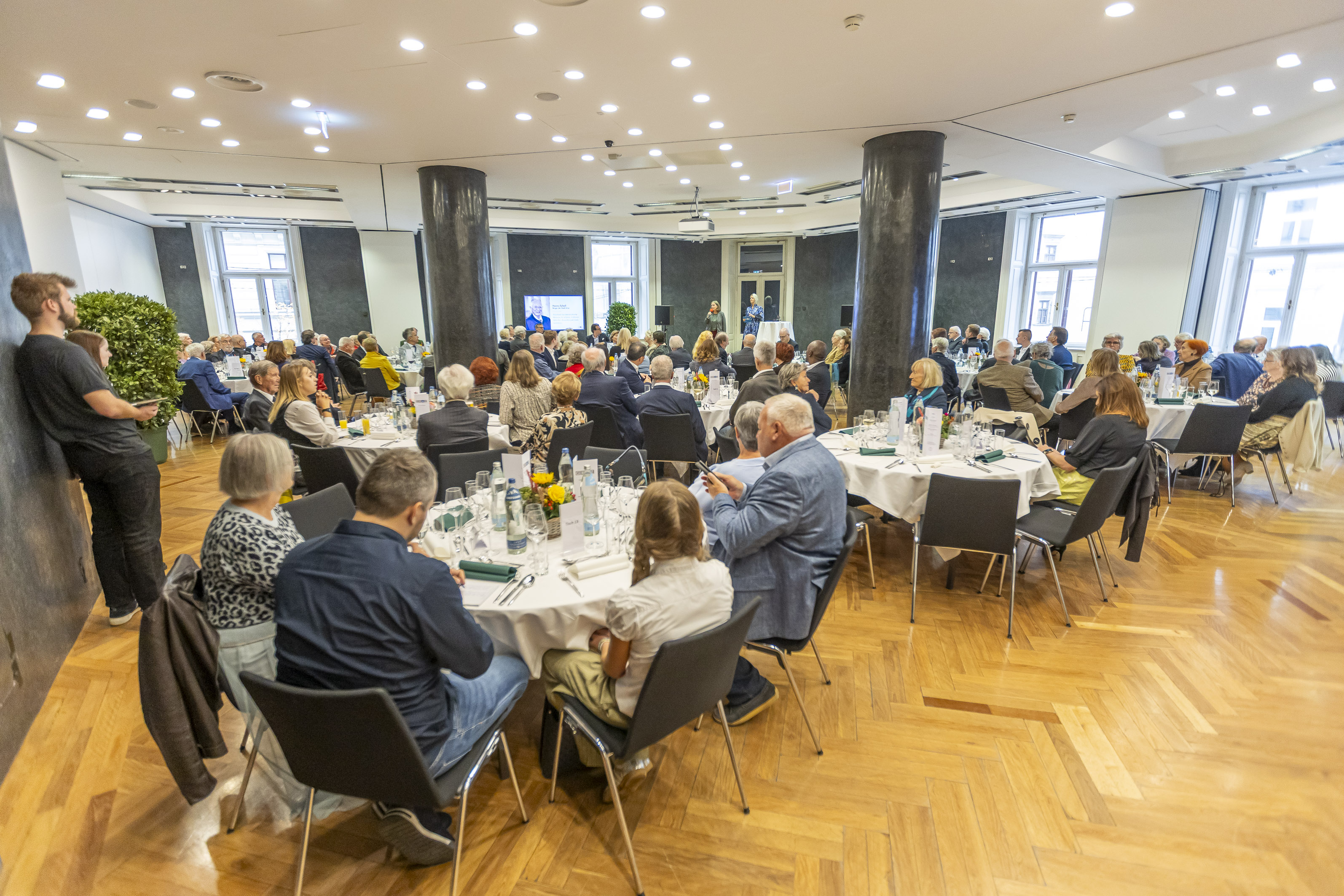 Impressionen des Festessens im Congress Graz. © Stadt Graz/Fischer Impressionen des Festessens im Congress Graz.