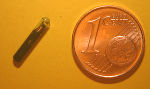 So klein ist ein Mikrochip. 