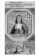 Portrait und Hinrichtung des Erasmus von Tattenbach, anonym, 1671, Stich © Steiermärkisches Landesarchiv Portrait und Hinrichtung des Erasmus von Tattenbach, anonym, 1671, Stich