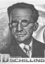 Erwin Schrödinger (Bildausschnitt), Robert Kalina, 1955, Entwurf für die 1.000-Schilling-Banknote