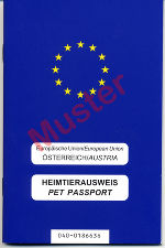 Muster EU-Heimtierausweis
