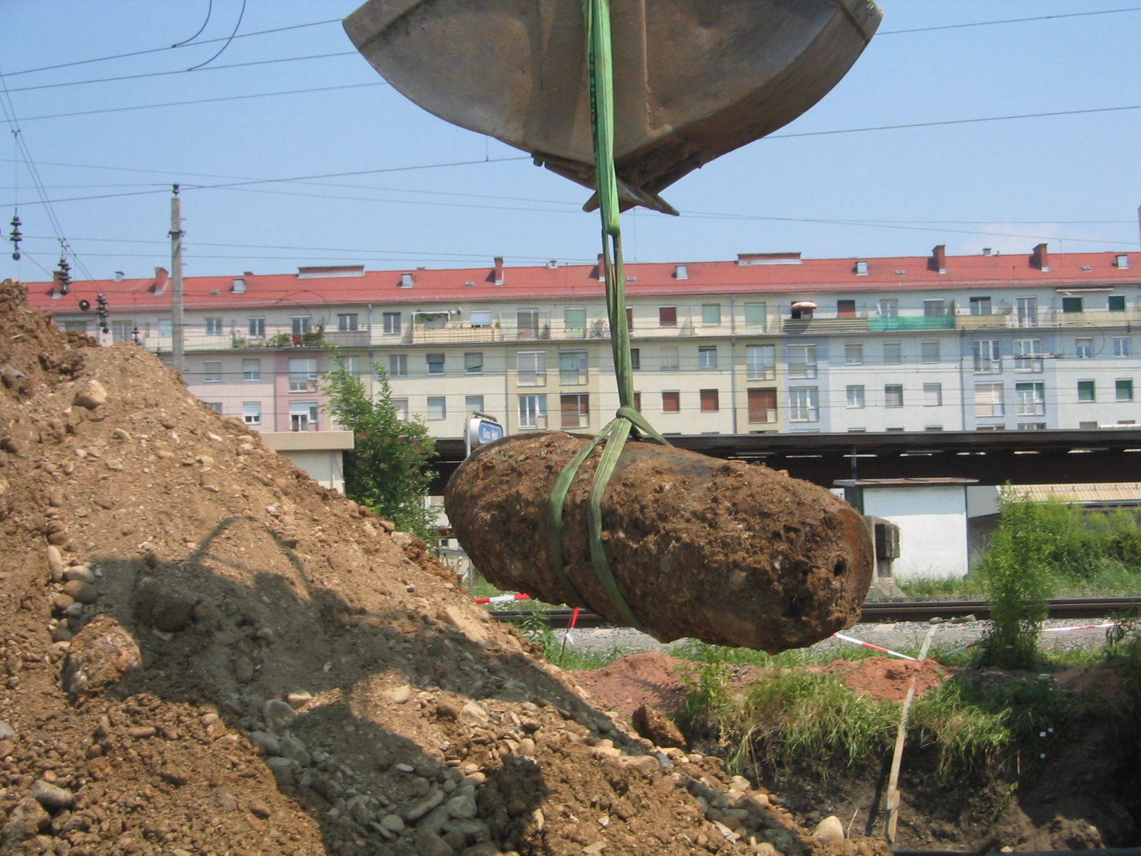 22.7.2004: 500kg-Bombe am Grazer GKE-Bahnhof