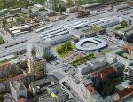 Luftbild "Graz-Hauptbahnhof 2020"; Foto: ARGE IKK-Schimetta-Zechner