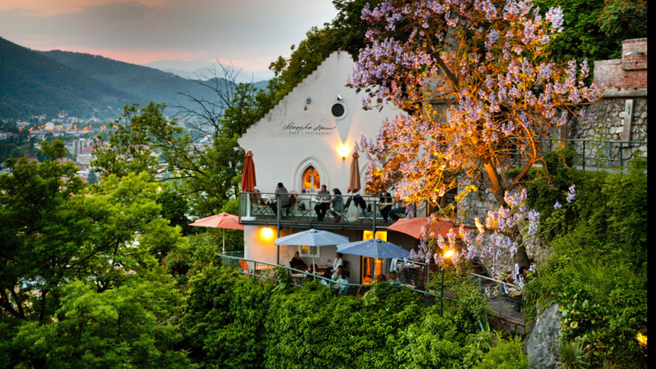 Das Starckehaus auf dem Grazer Schloßberg